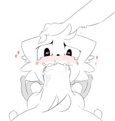 anthro bodily_fluids boy_kisser_(meme) cum cum_in_mouth cum_inside duo genital_fluids hi_res male male/male meme silly_cat_(mauzymice) tears