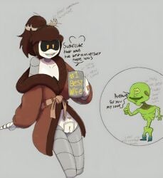 1boy 1girl abrahamslapper alice_(murder_drones) anon anonymous_male female male murder_drones you