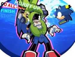 sonic the hedgehog from persona 3 by stariolair