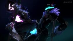 1futa 1girls 3d animal_genitalia animated anthro ass balls big_ass big_balls big_butt big_penis bottomless breasts canine canine_genitalia canine_penis clothing curvaceous curvy curvy_figure epic_games erection female fortnite furry futanari glowing_penis highwire_(fortnite) huge_ass huge_balls huge_cock knot knotting loop moaning mostly_nude open_mouth penis pleasure_face popping popping_out raven_team_leader scarlena4 shorter_than_30_seconds small_breasts sound tagme thick_thighs tongue tongue_out vaginal_penetration video voluptuous voluptuous_female wide_hips