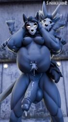 1boy1girl 3d 3d_(artwork) breeding cum cum_in_pussy cum_inside dark-skinned_female dark-skinned_male ejaculation elsifthewolf female female_penetrated furry_female furry_male hetero_sex mal0 male male/female niki3d penetration pussy roderick_(elsifthewolf) skull skull_head skull_mask straight straight straight_sex