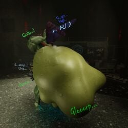 3d_(artwork) alligator alligatorid anal anal_vore anthro ass aurelion_sol_(lol) belly big_belly blue_body bone crocodile crocodilian digital_media_(artwork) dragon eastern_dragon feet ferus_(locke_raile) forced green_body group hair hi_res horn invader_(invaderthegator) invalid_tag league_of_legends lizard male male/male malunisisos mammal muscular muscular_male mythological_creature mythological_scalie mythology open_mouth oral_vore reptile riot_games scalie size_difference skull skull_head tail taur teeth tencent trio unwilling_vore vore