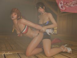 1futa 1girl1futa 1girls 2girls 3d ahe_gao asian asian_female bikini cum cum_in_pussy cum_in_uterus cum_inside dead_or_alive defeated defeated_heroine doggy_style dubious_consent female fighting_gam fighting_game from_behind fucked_from_behind futa_on_female futanari hands-free high_heels intersex japanese kasumi_(doa) kokoro_(doa) onsen penetration penetration_from_behind pussy sex sexfight steam swimsuit taken_from_behind tongue tongue_out video_games wet yuri