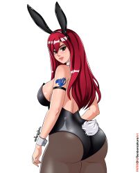erza scarlet from fairy tail by senbonzakuraart