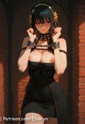 1girls ai_generated anus artist_name bangs barefoot big_breasts big_chest black_hair blush breasts bust busty chest clit clitoral_hood clitoris closed_mouth earrings elvoryn eyebrows_visible_through_hair female female_on_cloth green_hair hair_between_eyes hairband hand_on_ear hi_res high_quality high_resolution highres jewelry juicy_pussy large_breasts laying_down legs_apart legs_spread long_hair looking_at_viewer nipples nude on_back on_bed open_legs patreon patreon_username pillow pussy smile solo splayed_legs spread_legs spread_pussy spy_x_family stable_diffusion standing sweat tight_anus tight_pussy uncensored vagina watermark yor_briar yor_forger