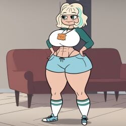 abs ai_generated big_breasts jackie_lynn_thomas star_vs_the_forces_of_evil wide_hips