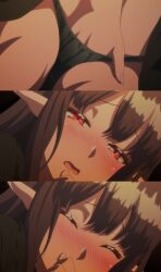 black_panties covering_mouth cute demon_girl eve_reese female female_focus fingering fingering_pussy fingering_self kaifuku_jutsushi_no_yarinaoshi lonely masturbating moaning redo_of_healer