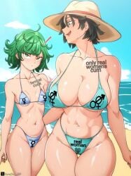 cuckcake cuckquean female femcel flat_chest fubuki_(one-punch_man) male_domination male_pov real_woman sisters small_breast_humiliation small_breasts tatsumaki