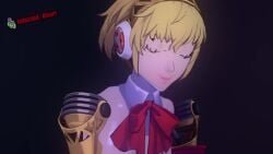 2girls 3d 3d_(artwork) aegis_(persona) aigis_(persona) anal anal_fisting animated armband armwear female female/female female_only female_protagonist_(persona_3) fingering fisting human infected_heart kotone_shiomi lecheryamoreva manual minako_arisato only_female pale_skin persona persona_3 sound squirting squirting_from_anal tagme vibrator vibrator_in_ass video yuri