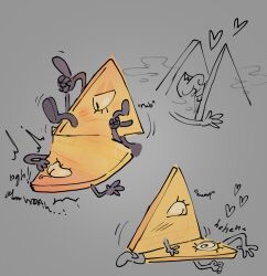 anthro bill_cipher cute gravity_falls mirrorship no_genitals selfcest