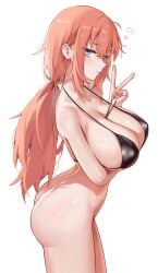1girls 2d 2d_(artwork) 2d_artwork almost_naked almost_nude alternate_height arm_under_breast arm_under_breasts ass back bare_arms bare_ass bare_back bare_belly bare_butt bare_chest bare_hands bare_hips bare_legs bare_midriff bare_navel bare_shoulders bare_skin bare_thighs belly bewitching_thighs big_breasts bikini bikini_only bikini_top black_bikini black_bikini_top black_string_bikini black_swimsuit black_swimwear blue-eyed_female blue_eyes blush blush_face blushing_at_viewer blushing_female blushing_lines breasts busty busty_female busty_girl busty_teen child_bearing_hips cleavage collarbone curvaceous curvaceous_body curvaceous_female curvaceous_figure curvaceous_hips curvaceous_teen curvaceous_thighs curvy curvy_ass curvy_body curvy_female curvy_figure curvy_hips curvy_teen curvy_thighs digital digital_art digital_drawing digital_drawing_(artwork) digital_media digital_media_(artwork) elbows embarrassed embarrassed_expression embarrassed_female exposed_arms exposed_ass exposed_back exposed_belly exposed_butt exposed_chest exposed_hips exposed_legs exposed_midriff exposed_navel exposed_shoulders exposed_skin exposed_thighs eyebrows_visible_through_hair female female_focus female_only fertile_hips fingers hair_between_eyes half-closed_eyes halterneck head_tilt high_resolution high_school_student highres hourglass_figure huge_boobs huge_breasts large_boobs large_breasts lean_figure lips long_hair looking_at_viewer looking_sideways looking_to_the_side median_furrow michinoku_komaro midriff mostly_nude naked naked_female naked_woman narrow_waist nearly_nude nipple_bulge nude nude_female nudity peace_sign pink-haired_female pink_eyebrows pink_hair pink_hair_female plump_breasts ponytail practically_nude profile school_girl seitokai_ni_mo_ana_wa_aru! seitokai_nimo_anawa_aru! shiny_ass shiny_breasts shiny_butt shiny_hair shiny_shoulders shiny_skin shoulders sign simple_background slender_body slender_waist slim_waist solo standing strawberry_blonde_hair string_bikini swimsuit swimwear teen_girl teenage_girl teenage_tits teenager thick_thighs thighs tilted_head upper_body v v_sign white_background wide_hips yj_(yojo_san) young_female young_woman