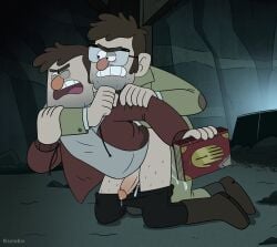 2boys anal anal_sex brother/brother brothers duo gay gravity_falls incest kuruko kuruukoo male male_only penis sex stancest stanford_pines stanley_pines tagme yaoi