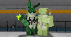 2boys 3d erect_penis erection gay gootraxian kaiju_paradise male male_only murrcrawler nuclear_rabbit_(kaiju_paradise) precum redraw_gootraxian_(kaiju_paradise) roblox roblox_game self_upload shork_(kaiju_paradise) shorks_(kaiju_paradise) shy tagme text toxic_rabbit_(kaiju_paradise) water