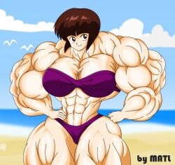 abs biceps breasts female female_only matl muscles muscular muscular_arms muscular_female muscular_legs muscular_thighs pecs