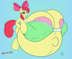 1girls anthro apple_bloom areola breasts erect_nipples female female_only huge_areolae huge_belly_button huge_nipples hyper hyper_belly hyper_breasts hyper_pregnancy milf my_little_pony nipple_bulge nipples pregnant solo