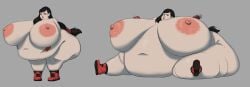 1girls 1oddbear belly blob breast_expansion breasts final_fantasy final_fantasy_vii huge_breasts huge_thighs hyper_belly morbidly_obese thighs tifa_lockhart ussbbw weight_gain