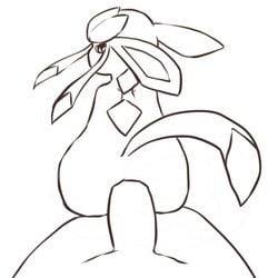 glaceon from nintendo by aogami