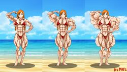 abs biceps bleach breasts female matl muscles muscular muscular_arms muscular_female muscular_legs muscular_thighs pecs