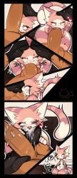 1boy 1boy1girl 1girl1boy 1girls ahe_gao ahegao_face anthro anthro_on_anthro anthro_penetrated anthro_penetrating anthro_penetrating_anthro artist_request big_ass big_butt big_penis black_fur blush blush_lines blushing_female cat_ears cat_girl cat_humanoid cat_tail cum cum_in_mouth cum_inside cum_on_body cum_on_face cumflated_belly cumflation cumming cumming_in_mouth dick eyelashes fat_ass fat_man feline fellatio female female_penetrated furry furry_cat gloves gloves_(marking) heart heart-shaped_pupils hearts_around_head height_difference inflation kitty larger_male makeup_running male male/female male_penetrating male_penetrating_female oc_character oral oral_penetration oral_sex penis scars scars_on_arm scars_on_body sex size_difference small_breasts smaller_female smudged_makeup smudged_mascara sucking sucking_penis swallowing_penis_while_deepthroat tagme_(artist) tall_male tears tears_of_pleasure