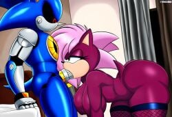 ai_generated ass breasts from_behind metal_sonic penis sex sonia_the_hedgehog sonic_(series) sonic_the_hedgehog_(series) straight