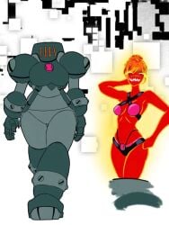 alien alien_girl alien_humanoid alien_only armored_female ben_10 ben_10_omniverse ben_10_ultimate_alien cartoon_network chaquetrix energy female female_focus female_only kailestorart nrg_(ben_10) prypiatonosian_b radiation skimpy_outfit warner_bros warner_brothers