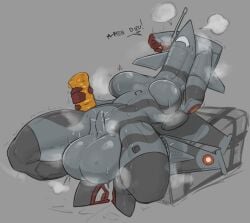 1futa 2024 aeromorph after_masturbation aircraft anthro artificial_vagina balls big_balls big_balls_small_penis breasts breasts_apart dassault_rafale dassault_rafale_gf_(evil_tradesman) disproportionate_genitalia edging featureless_breasts futa_only futanari grey_background grey_body head_thrown_back huge_balls intersex lazergroove living_aircraft living_machine nude orgasm_trouble oversized_balls penis precum sex_toy simple_mouth small_penis solo supertucano trembling twitch_lines