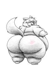 bbw big_ass big_breasts breasts bubble_butt fat female frisk_lk furry huge_ass huge_breasts overweight thick_thighs wide_hips