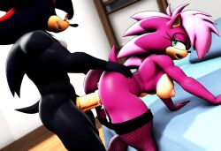3d ai_generated anthro areolae ass big_breasts breasts cum cum_in_pussy cum_inside female male male/female nipples penis pussy sex shadow_the_hedgehog sonia_the_hedgehog sonic_(series) sonic_the_hedgehog_(series) straight