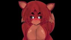 breasts female five_nights_at_freddy's five_nights_in_anime foxy_(fnaf) foxy_(fnia) furry red_fur sound tagme talking_to_viewer video voice