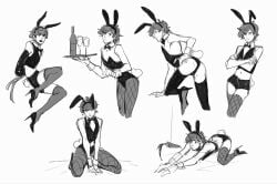 aged_up ass bunny_ears bunnysuit carrot crossdressing dipper_pines disney femboy fishnets gravity_falls heels male male_only suikamelony