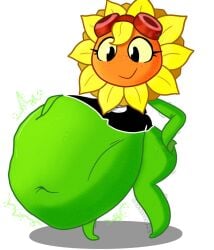 1girls anthro anthrofied ass belly belly_bulge breasts digestion fat female female_pred flora_fauna notnoone123 plant plant_girl plant_humanoid plantie plants_vs._zombies plants_vs_zombies popcap_games pred pussy solar_flare_(pvz) sunflower_(pvz) vore vore_belly