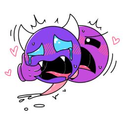 a2boys ahegao_face blush crying cum cumming_from_anal_sex demon easy_demon erection finger_in_mouth gay geometry_dash heart_symbol horns insane_(geometry_dash) low_quality open_mouth pink_penis pleasure_face purple_skin saliva saliva_trail sweat tears unusual_penis white_background wtf