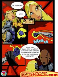 comic comics-toons.com dc_comics dcau deathstroke female male okunev slade_wilson smooth_skin teen_titans terra