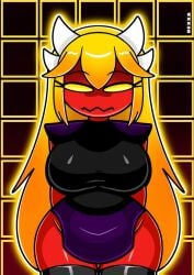 1girls breasts dexxa female geometry_dash insane_demon moon tagme the_ultimate_phase_journey thighs