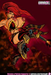 1girls ass battle_chasers big_ass big_breasts breasts bust busty chest curvaceous curvy curvy_figure digital_media_(artwork) female female_focus hips hourglass_figure huge_ass huge_breasts human karmagik large_ass large_breasts legs light-skinned_female light_skin mature mature_female red_hair red_monika slim_waist thick thick_hips thick_legs thick_thighs thighs voluptuous waist wide_hips