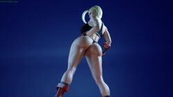 1female 1girls 1woman 3d 3d_(artwork) 3d_model ass blonde_female blonde_hair blonde_hair_female bra cammy_white capcom clothing female female_focus female_only footwear girl girl_only handwear human pale_skin panties shaved_pussy solo solo_female solo_focus street_fighter street_fighter_6 the_unhindered_fool