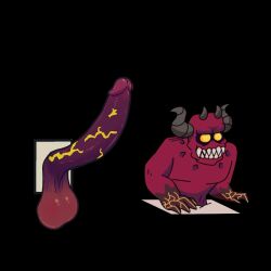 1boy 2021 abs big_balls big_cock big_penis big_testicles claws demon demon_humanoid digital_drawing_(artwork) digital_media_(artwork) erect_penis erection glans horns huge_balls huge_cock huge_testicles humanoid_genitalia humanoid_penis large_penis long_penis male male_focus male_only moloch_(spooky_month) muscles muscular_anthro muscular_arms muscular_male musthavethis_(idk) non-human pecs pectorals penile penis penis_focus penis_out solo_anthro solo_focus solo_in_panel solo_male spooky_month thick_penis toony vein veiny_penis