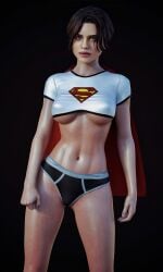 1girls 3d 3dx abs agent_4_tea_se7en athletic athletic_female bare_midriff bedroom_eyes belly belly_button black_briefs black_hair black_panties black_underwear breasts briefs brown_eyes cape capelet crop_top cropped_shirt dc dc_comics dc_extended_universe dcau female female_only fist fists_clenched fit fit_female fully_clothed high_resolution highres kara_danvers kara_zor-el legs midriff midriff_baring_shirt no_pants oil oiled oiled_body oiled_skin oily panties petite petite_body petite_breasts petite_female petite_girl pinup pinup_girl pinup_girls pinup_pose pout pouty pouty_lips red_cape red_capelet render revealing_clothes sasha_calle shiny shiny_clothes shiny_hair shiny_skin shirt short_cape short_hair skimpy_clothes skinny skinny_female skinny_girl skinny_waist small_boobs small_breasts solo standing stomach sultry sultry_eyes sultry_gaze supergirl supergirl_(dceu) supergirl_(sasha_calle) supergirl_(series) superhero superheroine t-shirt thighs tight_clothes tight_clothing tight_fit tight_shirt tight_t-shirt tomboy too_small_clothes tummy underboob underbust underwear white_shirt white_t-shirt