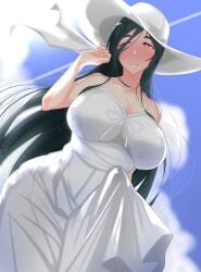 bulge_through_clothing futa_only futanari hasshaku-sama japanese_mythology large_breasts looking_at_viewer lowres tagme tall_female yudouhu300000