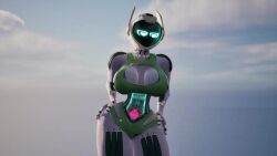 020_saria 1girls animated big_breasts bikini bouncing_breasts breast_focus breasts clothed dancing female full_body fully_clothed hips jiggle jiggling_breasts mommy robot robot_girl robot_humanoid tagme thigh_gap thighs tomboy video virtual_youtuber vtuber workout workout_clothes