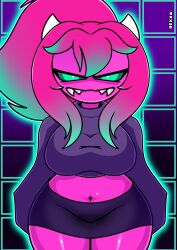 dexxa female_only geometry_dash medium_demon not_amused tagme