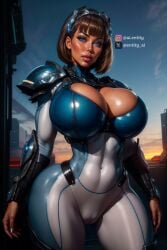 1girls ai_generated big_breasts bimbo bimbo_body bimbo_lips entity_ai female female_only skinny_waist solo solo_female thick_thighs thin_waist tight_clothes tight_clothing wide_hips