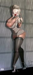 bubble_head_nurse bunbunmuffinart female female_only konami silent_hill tagme