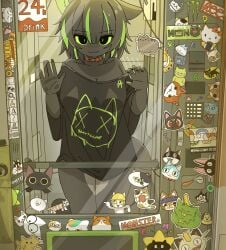 1girls adventure_time animal_crossing anthro battle_cat beverage_can bishoujo_senshi_sailor_moon breasts cake_the_cat cartoon_network catbus chiikawa claws clothed clothed_female clothes clothing collar crossover doremifaso64 felid feline felis female fionna_and_cake fur furry game_freak garfield_(series) garfield_the_cat generation_1_pokemon gnarpy_(regretevator) gray_body gray_fur green_hair green_highlights green_sclera grey_body grey_fur grey_tail gumball_watterson hbo_max hello_kitty hello_kitty_(character) hello_kitty_(series) jibanyan judd looking_at_viewer looney_tunes luna_(sailor_moon) madara_(natsume) megami_tensei meowth monster_energy morgana_(persona) my_neighbor_totoro natsume_yuujinchou nichijou nintendo partially_clothed pawpads paws persona persona_5 pokemon pokemon_(species) pusheen regretevator roblox sakamoto_(nichijou) sfw shirt smile smile_at_viewer smiling smiling_at_viewer smirk smirking smirking_at_viewer solo solo_anthro solo_female solo_focus splatoon splatoon_(series) sticker stickers studio_ghibli sylvester tail tangy_(animal_crossing) the_amazing_world_of_gumball the_battle_cats tom_and_jerry tom_cat vending_machine warner_brothers yo-kai_watch