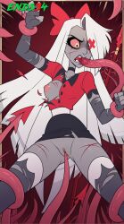 vaggie (hazbin hotel) from hazbin hotel by ends34
