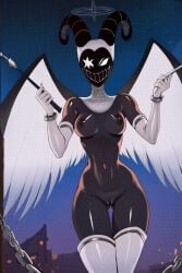 1girls ai_generated angel angel_wings animated animated civitai curvy curvy_ass curvy_body curvy_female curvy_figure curvy_hips curvy_thighs female female female_focus female_only hazbin_hotel kirillai solo solo_female solo_focus tagme thick thick_ass thick_hips thick_legs thick_thighs