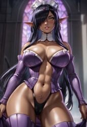 ai_generated animated animated civitai crown curvy curvy_ass curvy_body curvy_female curvy_figure curvy_hips curvy_thighs dandon_fuga_style dark-skinned_female dark_body dark_elf dark_hair dark_skin elf elf_ears elf_female elf_girl female female_focus female_only kirillai kuroinu_2_~inyoku_ni_somaru_haitoku_no_miyako,_futatabi~ kuroinu_~kedakaki_seijo_wa_hakudaku_ni_somaru~ olga_discordia solo solo_female solo_focus tagme