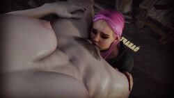 3d 3girls animated being_watched bigger_female cunnilingus cunnilingus_pov dbd dead_by_daylight female female_only female_pov femdom forced_cunnilingus forced_oral forced_yuri huntress_(dead_by_daylight) longer_than_30_seconds mask masked_female muscles muscular muscular_female nose_pov pink_hair pov rape sound submissive_pov susie_(dead_by_daylight) tagme trahao video yuri