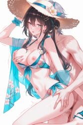 breasts breasts breasts female girl honkai:_star_rail nipples ruan_mei_(honkai:_star_rail)