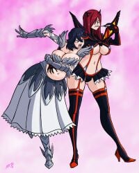 erza scarlet from fairy tail by axel-rosered